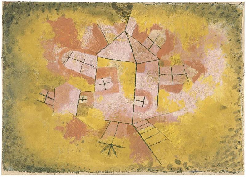 Paul Klee Rotating House oil painting image